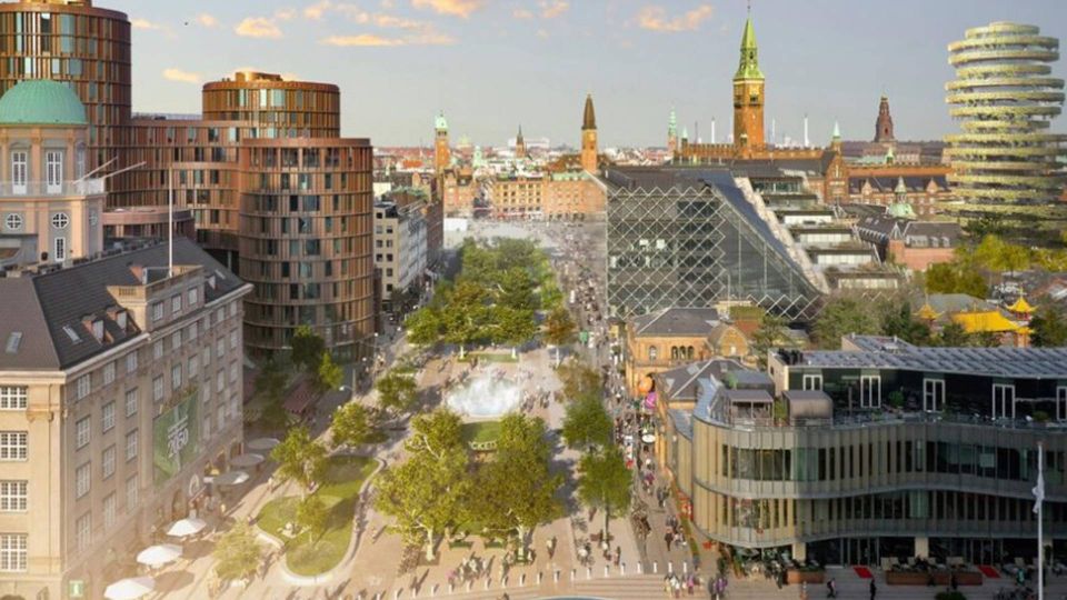 Tivolis bypark-projekt vil medføre lukning af Vesterbrogade mellem Bernstorffsgade og H.C. Andersens Boulevard. | Foto: PR/Tivoli.