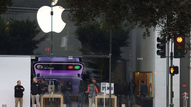 Apple har indgivet resultatet for finansårets første kvartal, og mens selskabet stadig tjener styrtende med penge, har forsyningsproblemer skabt et tab i omsætning | Photo: Justin Sullivan/Ritzau Scanpix