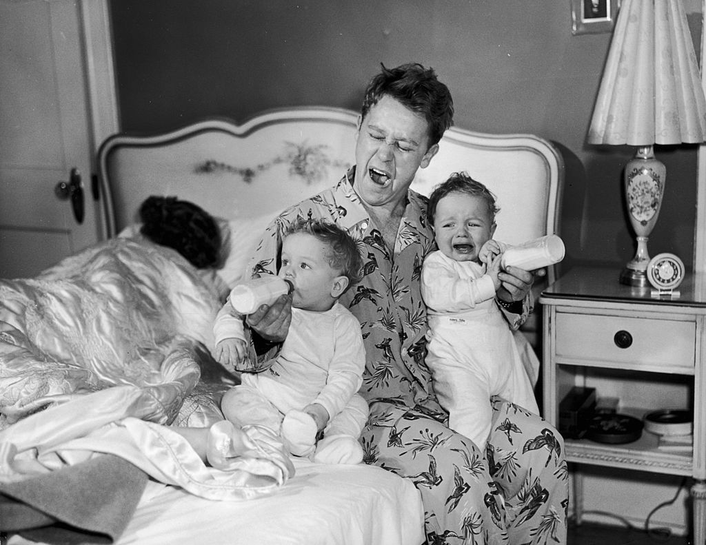 Helt okay forældre har altid udgjort størstedelen af alle forældre. Her er ef af dem på arbejde igen igen engang i 1950erne. Kilde: Getty Images.