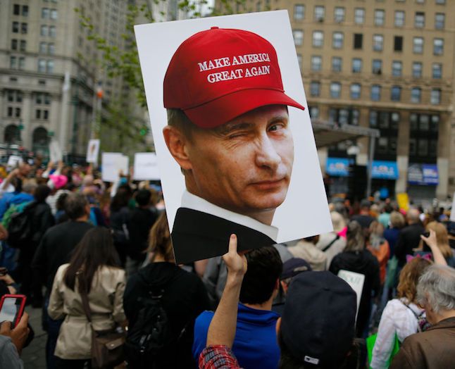 Putin og hans hær af tech-kyndige trolls har stået bag et utal af Facebook-sider, optøjer og protester i USA. Men med hvilket formål? Kilde: Getty Images.
