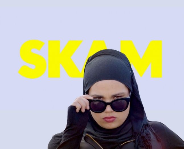 Den hijab-klædte Sana er hovedperson i SKAMs sæson 4.
