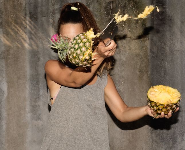 Sarah Buthmann er ugens ananas i egen juice. Foto: privat