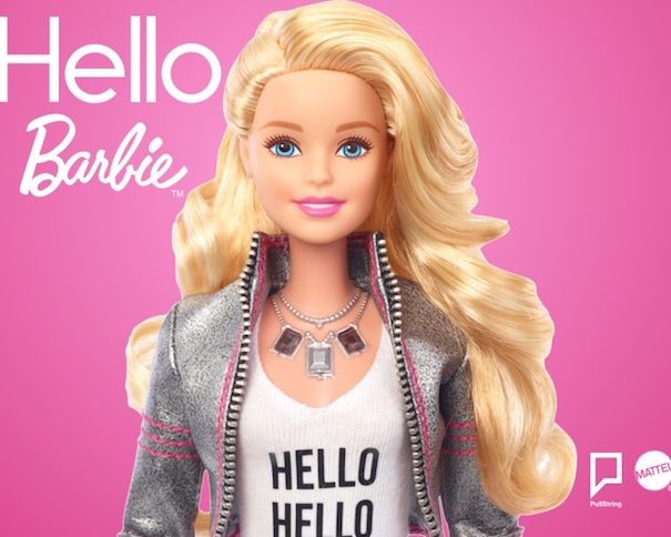 Hello Barbie, det nye interaktive overvågningslegetøj, der optager og gemmer, hvad dit barn siger.