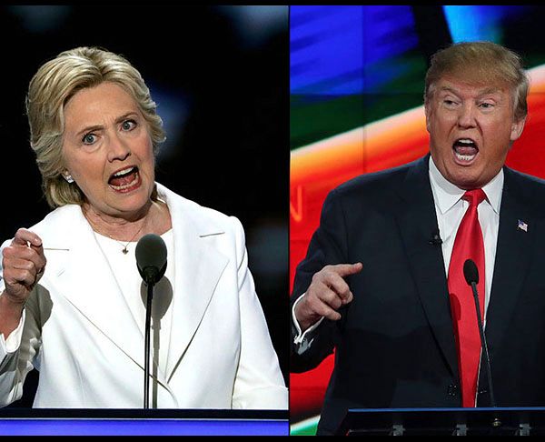 Donald Trump og Hillary Clinton tørner i aften mandag sammen for første gang, ansigt til ansigt. Historien viser, at vinderen i nat typisk vinder valget