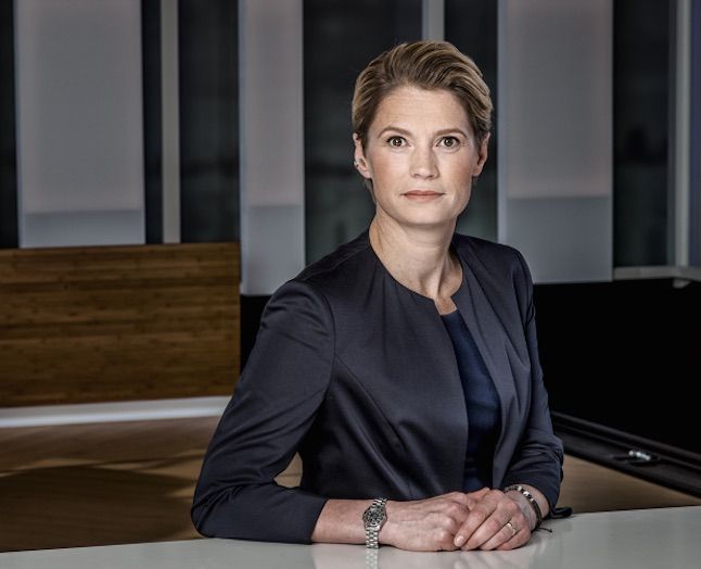 Nynne Bjerre: journalist, moderator og ordstyrer m.m.  Foto: Lars E. Andreasen/DR/Polfoto