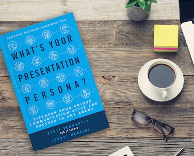 Ny bog gør din præsentationsteknik til et personlighedsanliggende. Den, du er, viser sig i måden, du præsenterer på.