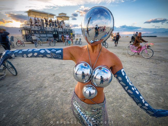Den kreative festival, der hvert år udspiller sig i Nevadas ørken, er mere end blot en samling af hippier og hipstere. Foto/Michael Filippoff