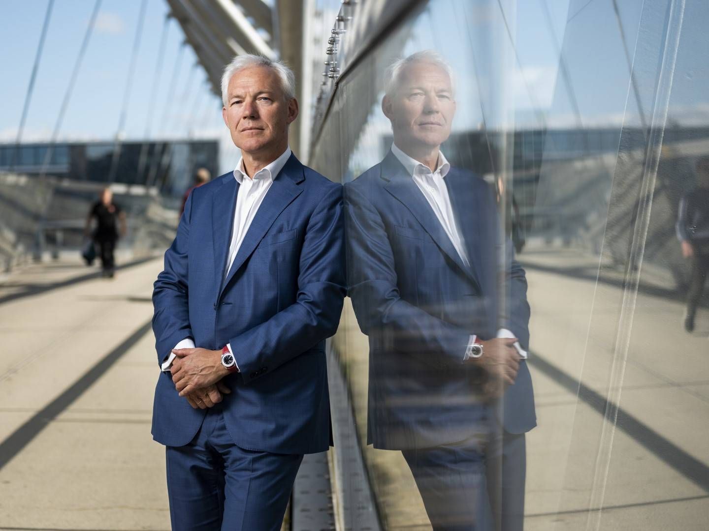 Sverre Thornes is the CEO of Norway's largest pension provider, KLP. | Photo: KLP / PR