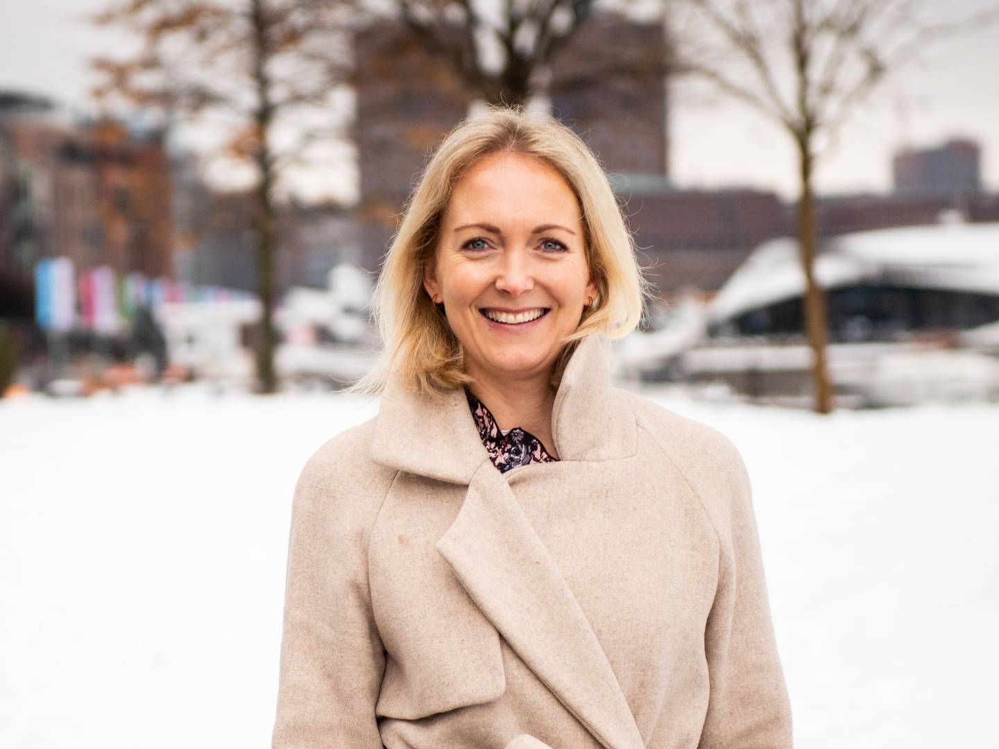 AMBISIØS: Bærekraftsjef Hilde Nordbø i Handelsbanken er klar for at banken skal stille med netto nullutslipp i 2040.