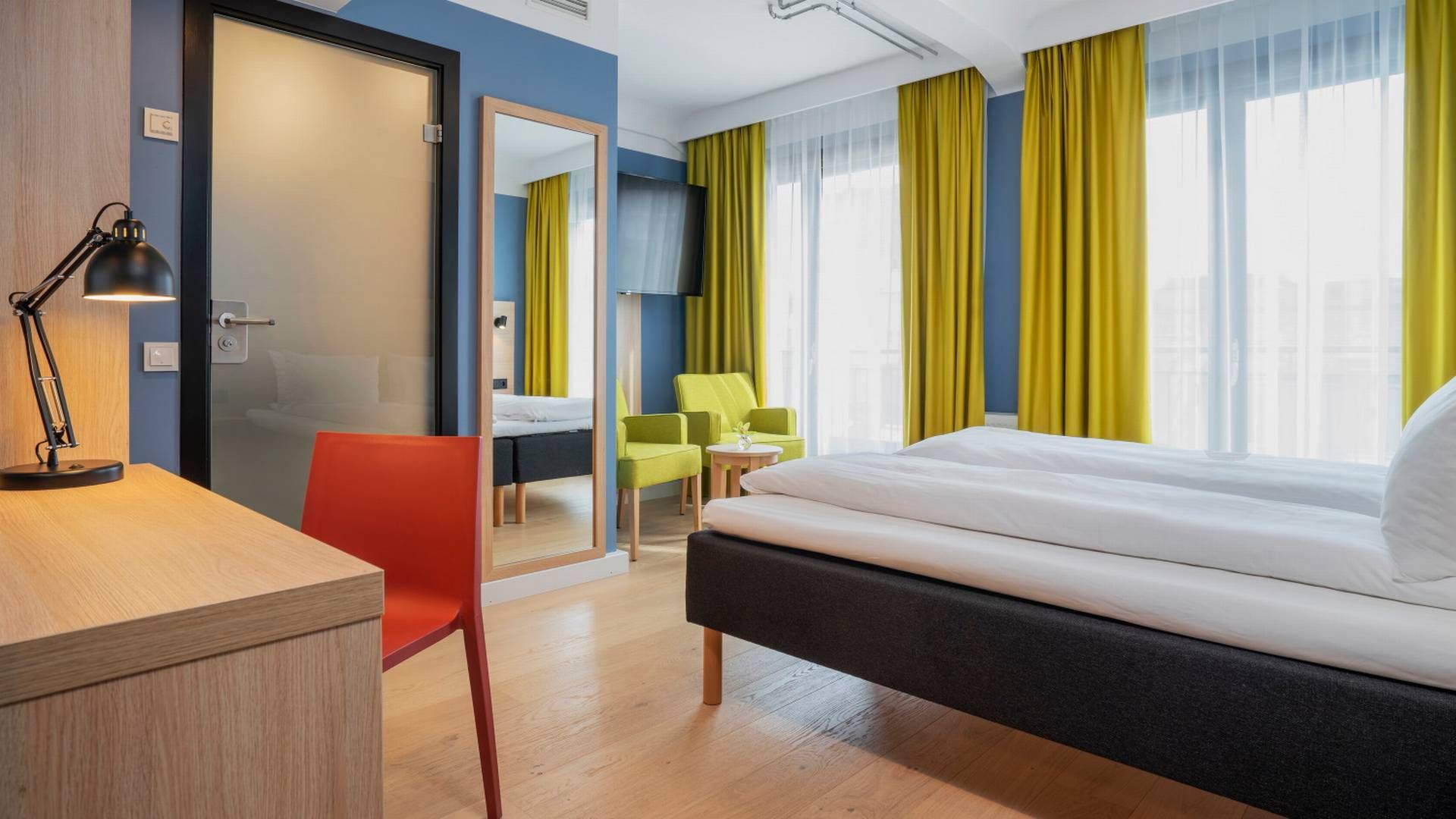 TOMME SENGER: Slik kan flere hotellrom ble seende ut fremover hvis pandemi-tiltak skjerpes. | Foto: Thon Hotels