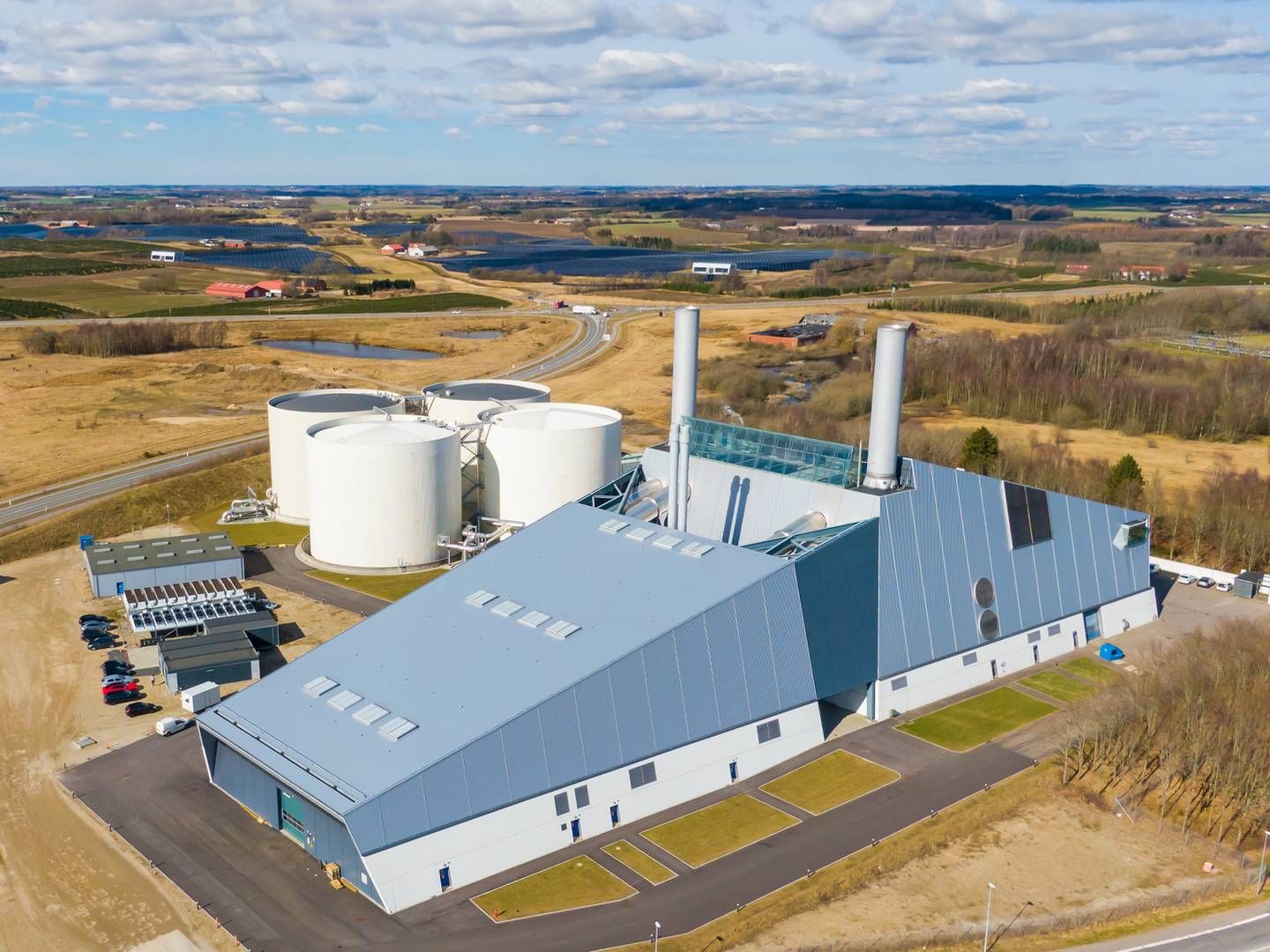 Udgifterne til varmeproduktion på naturgas på kraftvarmeværket i Silkeborg er seksdoblet i forhold til 2020. | Foto: PR / Silkeborg Forsyning