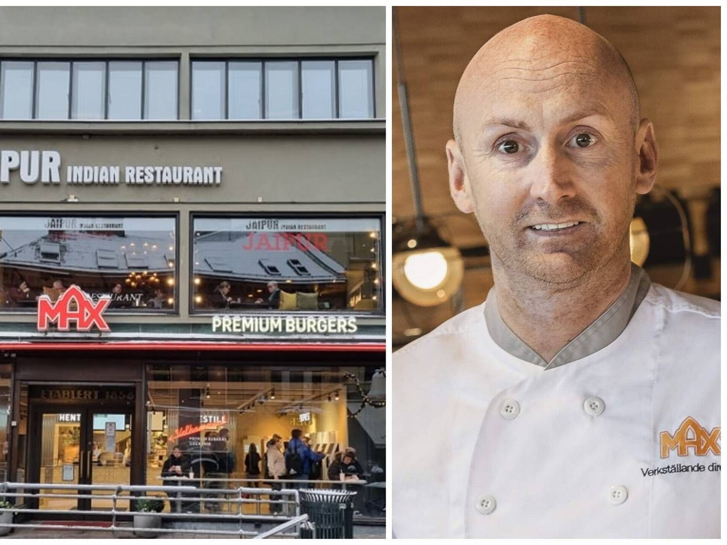 VIL EROBRE NORGE: Max Burger-sjef Richard Bergfors gjentar gamle mål om å etablere mange nye restauranter i Norge. | Foto: Øystein Byberg og Max Burger