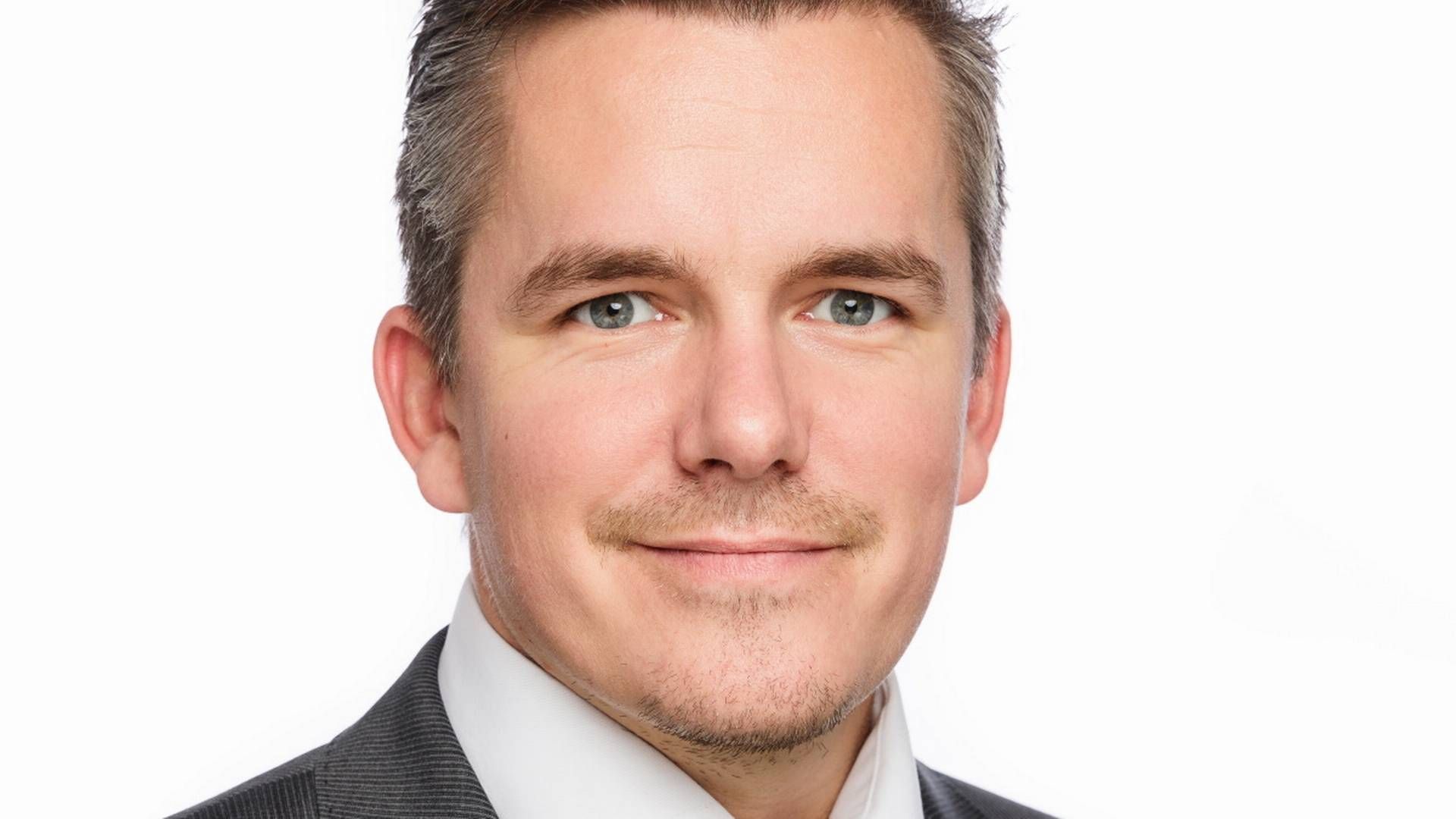 FORNØYD NREP LOGICENTERS-TOPP: Ruben Krantz Kringstad, Commercial Manager i Logicenters, kan endelig offentliggjøre avtalen med Schibsted | Foto: PR / Nrep Logicenters