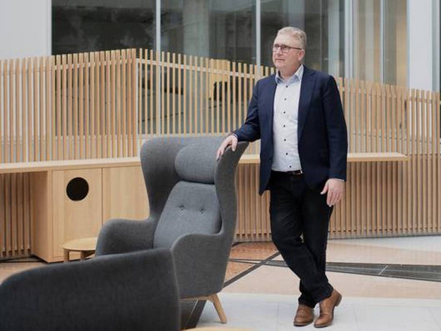"MT Højgaard Holding vil herefter fokusere på sin velindtjenende danske forretning," lyder det fra entreprenørkoncernen, der har Henrik Mielke som topchef. | Foto: Liv Møller Kastrup