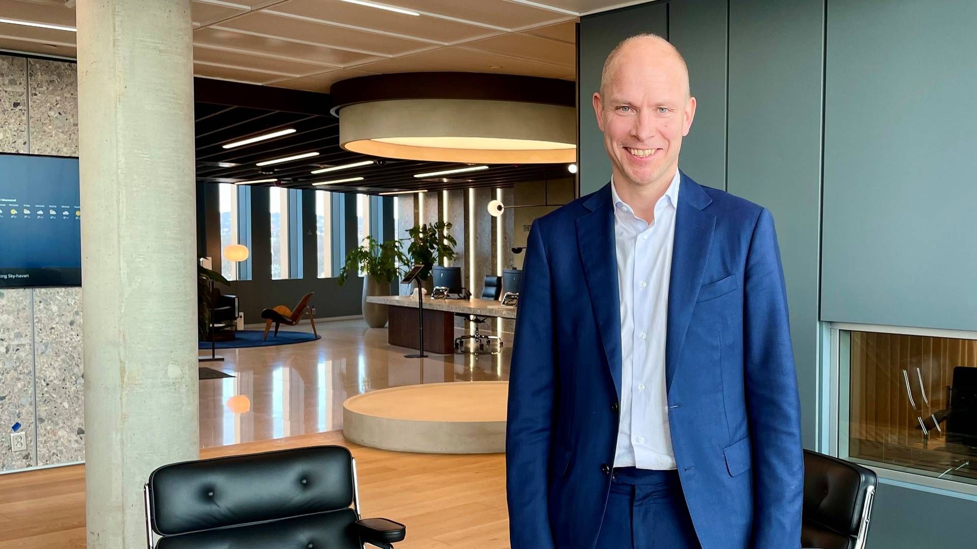 Sverre Tyrhaug er managing partner i Thommessen. | Foto: Tonje Waal Karlsen/AdvokatWatch