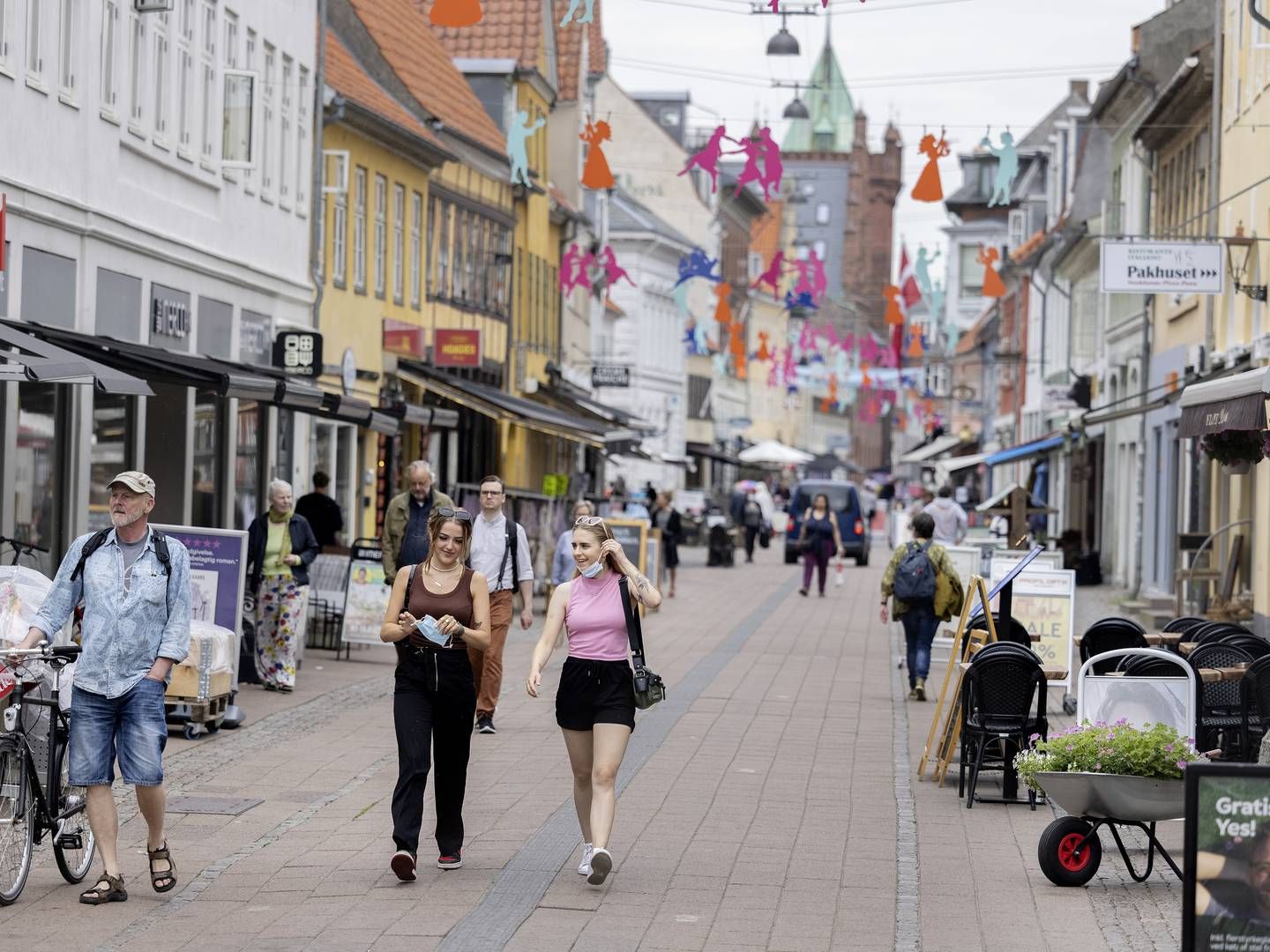 Ifølge en ny analyse fra Ejendomdanmark er tomgangen for butikslokaler på 7,6 pct. | Foto: Thomas Borberg