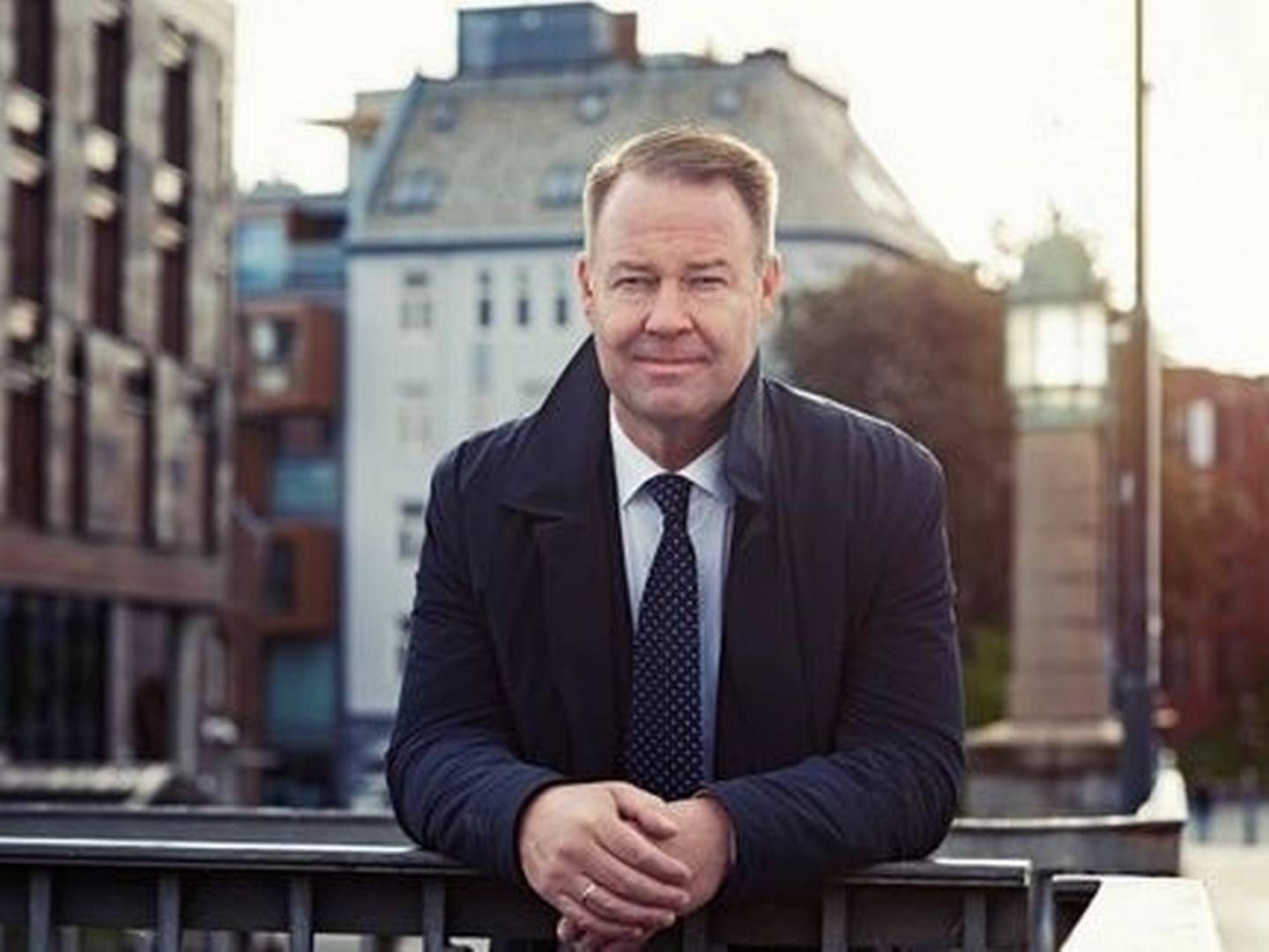 OPPLEVER BRATT LÆRINGSKURVE: Trond Mellingsæter gikk fra bank til eiendom i fjor vår. | Foto: Danske Bank / Fotograf Marius Rua AS