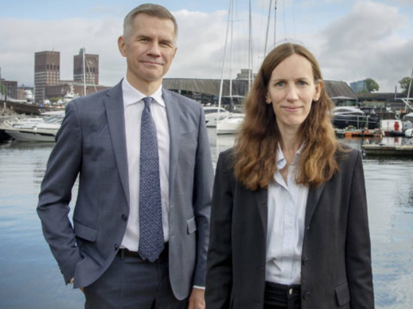 The fund's portfolio managers Nils Hast and Mariann Stoltenberg Lind. | Photo: PR / Odin Fonder