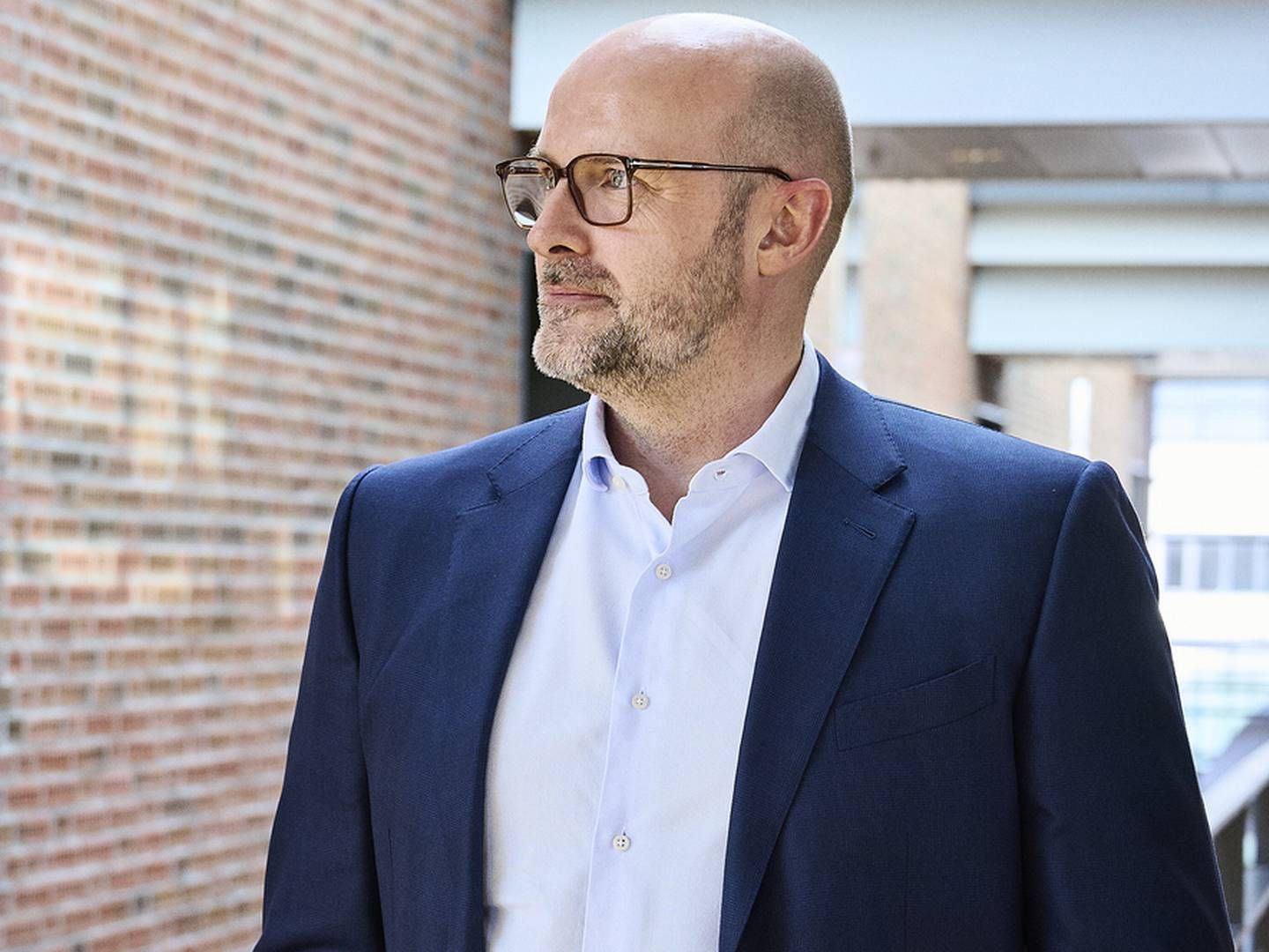 Lars Stensgaard Mørch er direktør for forretningsstrategi hos Jyske Bank og har mandag været bankens primære talsperson for dem, der har ønsket en uddybende kommentar om købet af Handelsbankens danske aktiviteter. | Foto: Jyske Bank/PR