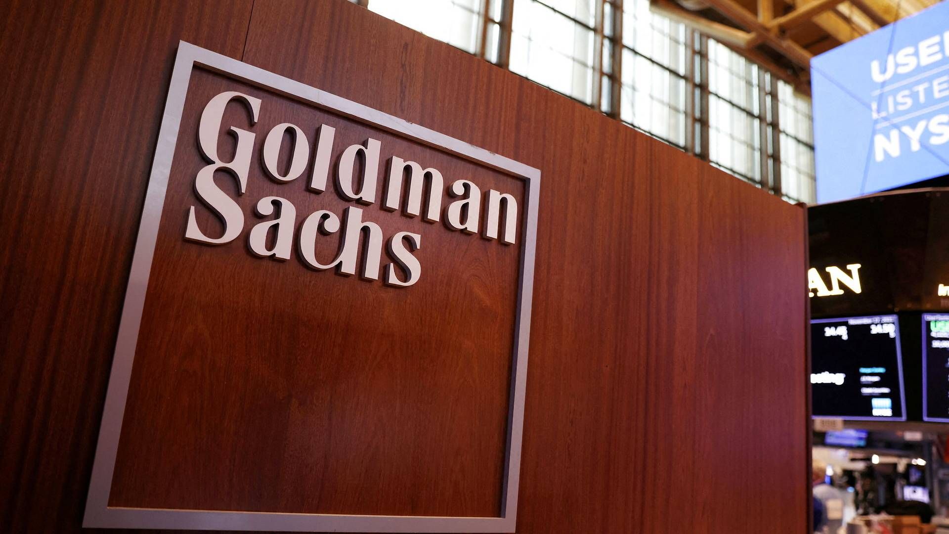 Die wachsende Rezessionsgefahr belastet die Quartalsgewinne der US-Großbanken. Im Bild Goldman Sachs. | Foto: Andrew Kelly/Reuters/Ritzau Scanpix/REUTERS / X02844