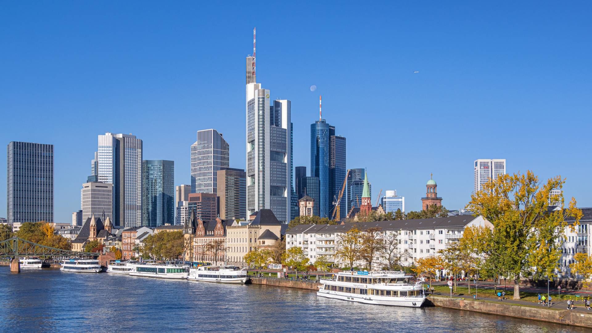 Skyline von Frankfurt. | Foto: picture alliance / greatif | Florian Gaul