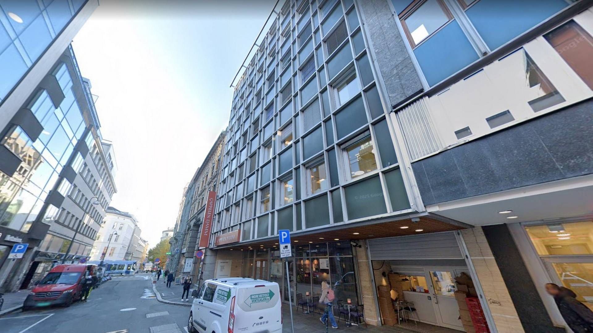 TVERRFAGLIG: Marstrand, med kontorer i Akersgata i Oslo, består av et konsulentselskap og et advokatfirma som sammen gir tverrfaglig rådgivning til prosjektorientert virksomhet. | Foto: Google Street View