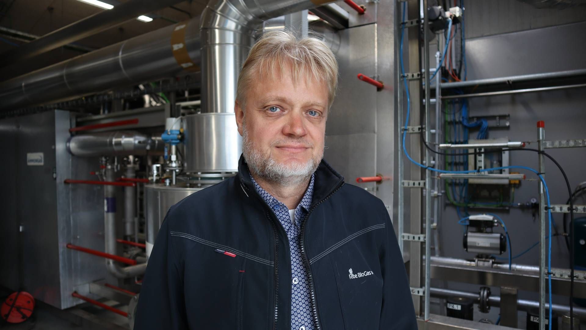 Adm. direktør i Ribe Biogas, Claus L. Mikkelsen. | Foto: Emma Lauridsen/Watch Medier