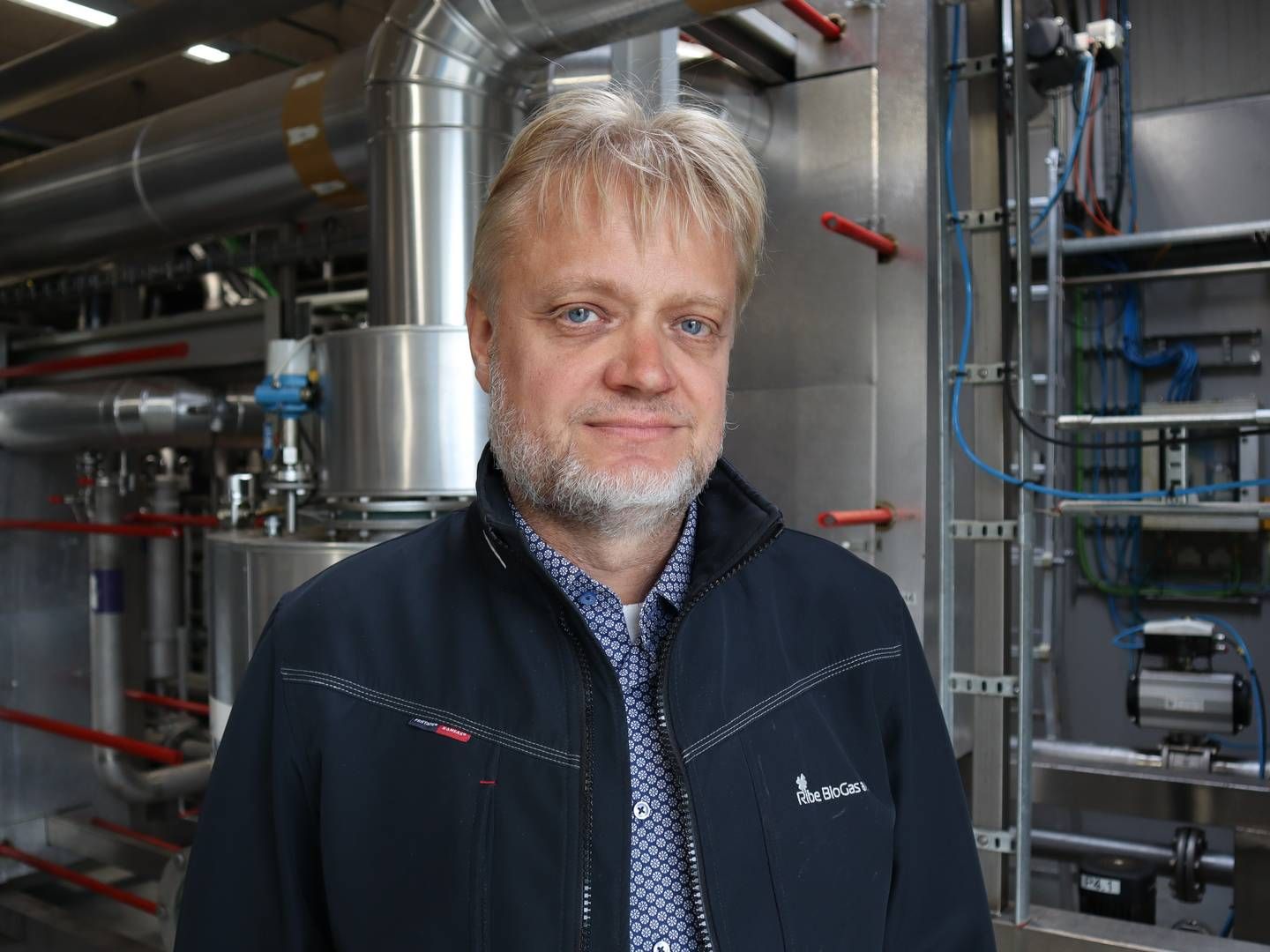 Adm. direktør for Ribe Biogas Claus Lindholt Mikkelsen. | Foto: Emma Lauridsen/Watch Medier