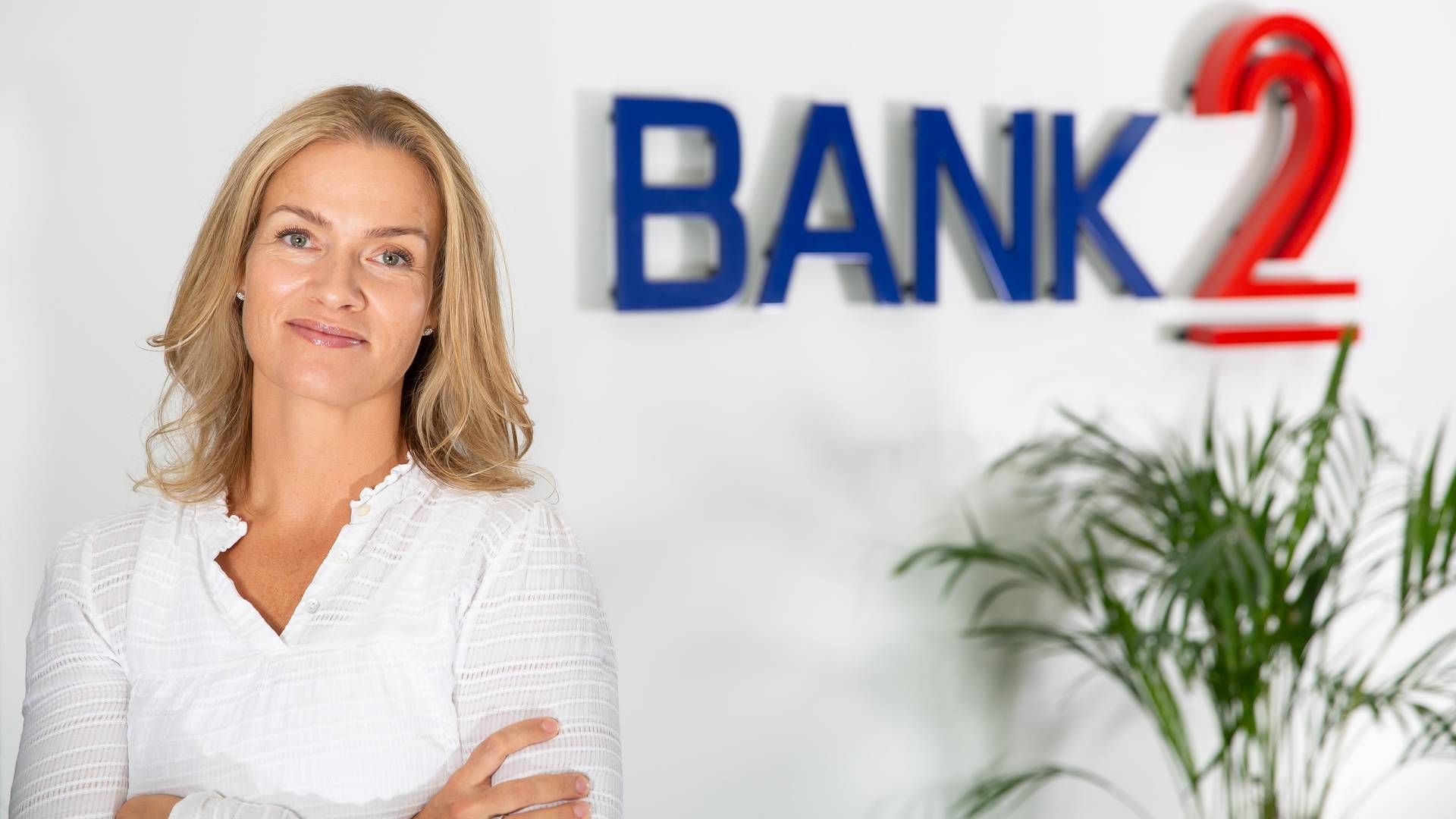 SAMARBEID: Leder for marked og samfunnsansvar i Bank2, Diana Peters forteller om bankens nye avtale med advokatfirmaet Legalis. | Foto: Nanna Wessel Sundt