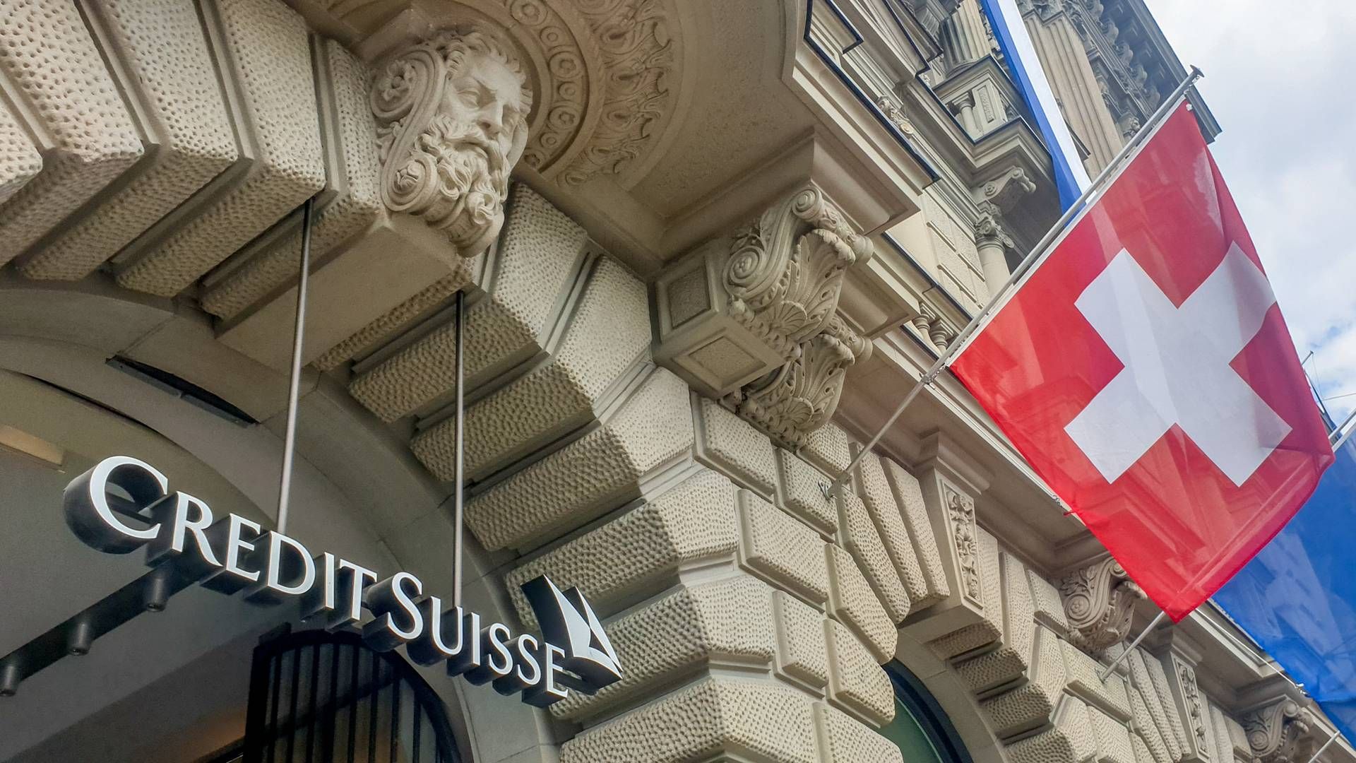 Storbanken Credit Suisse har vært i hardt vær som førte til at banken ble solgt i forrige uke. | Foto: Sebastian Holsen