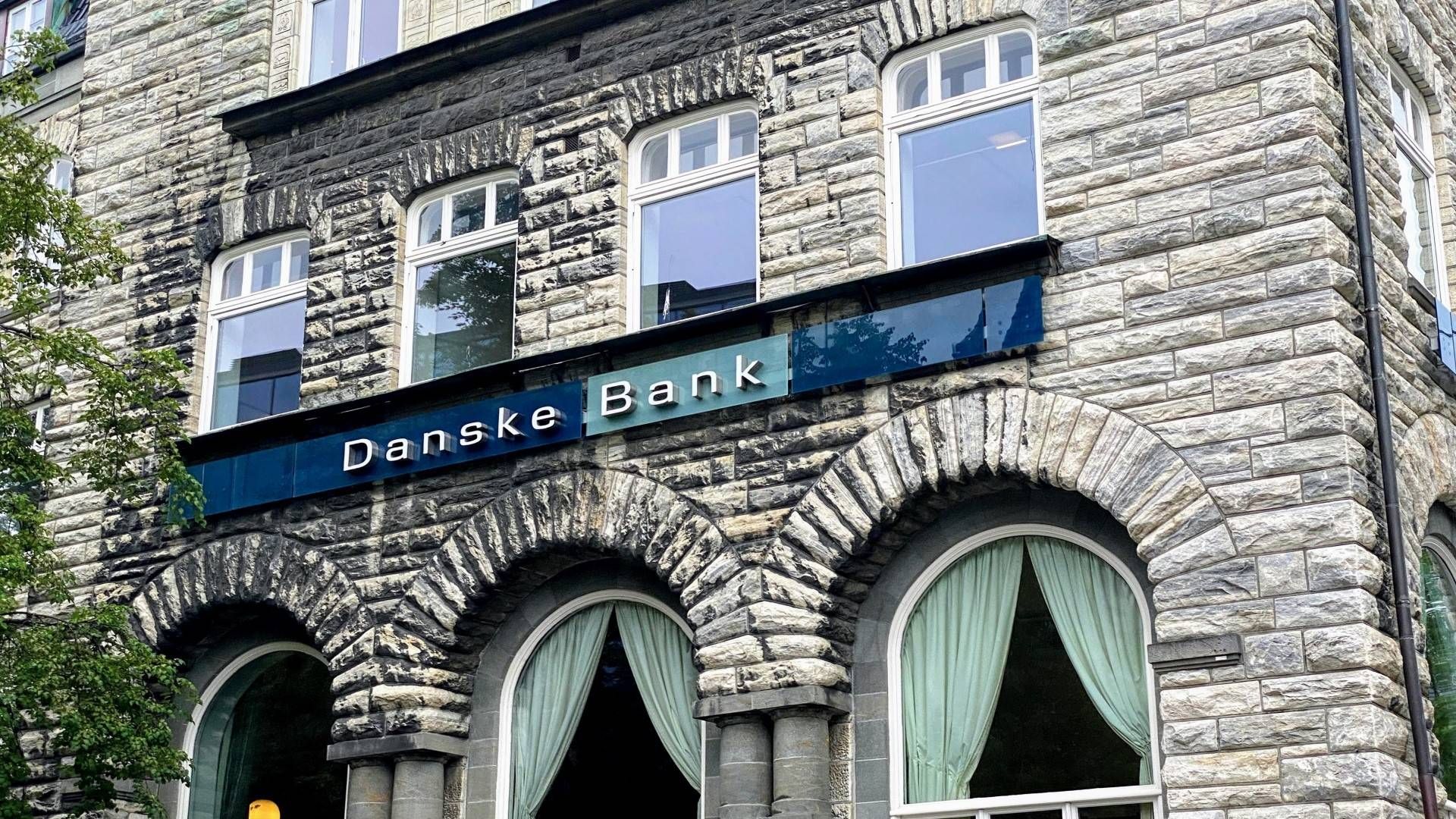 Danske Banks lokaler i Trondheim. | Foto: Magnus Eidem