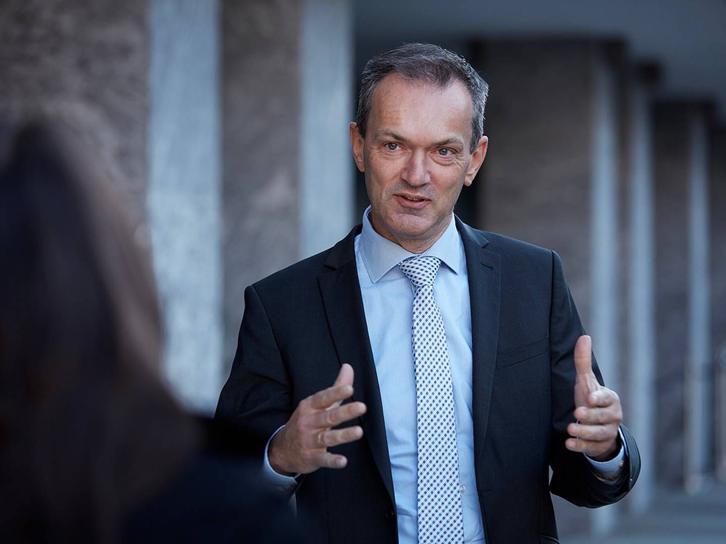 Administrerende direktør Kjetil Houg i Folketrygdfondet har aldri opplevd så sterk økning i renter på ett enkelt år. | Foto: Jarle Nyttingnes