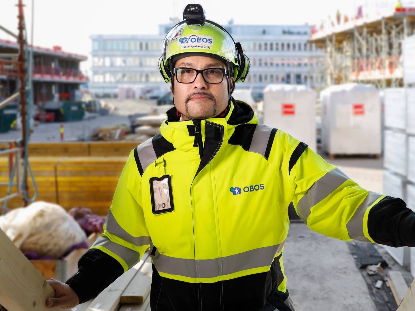 TREKT SALG: Obos’ administrerende direktør Daniel Kjørberg Siraj ser at salget av boliger går tregt. | Photo: Trygve Indrelid