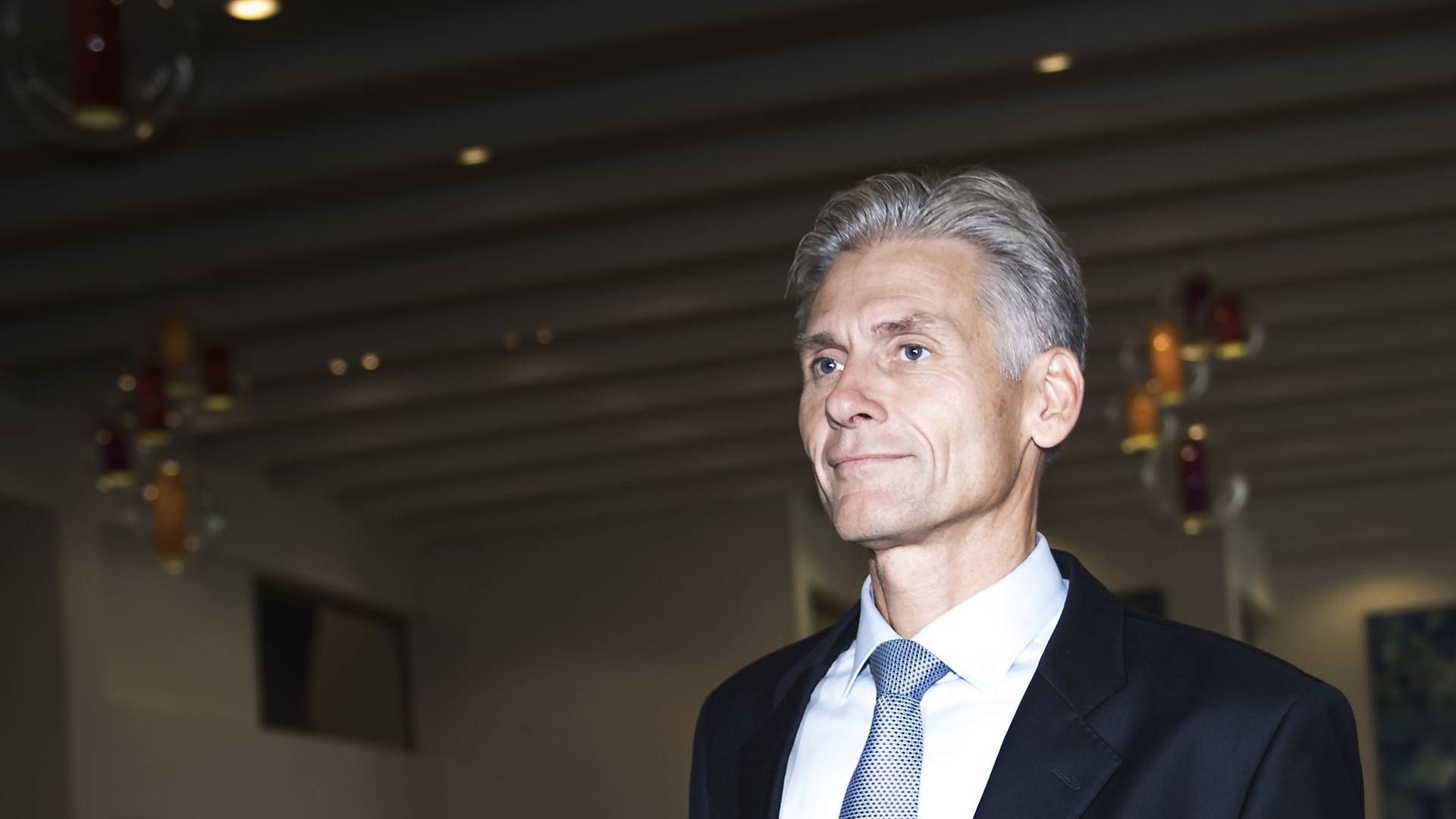Thomas Borgen ble tirsdag frikjent i et erstatningssøksmål på 3,3 milliarder kroner, anført av tidligere aksjonærer i Danske Bank. | Foto: Jonas Olufson