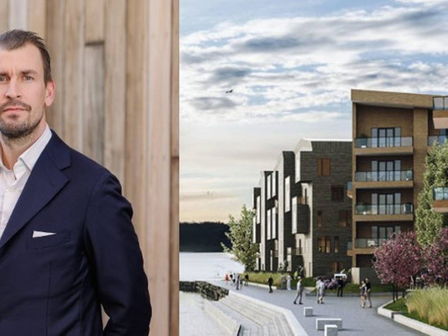 REALISTISK: Kim Alexander Larsen i Scandinavian Property Group mener det er viktig å spille på lag med kommunene for å få fortgang i utbyggingen. | Foto: SPG