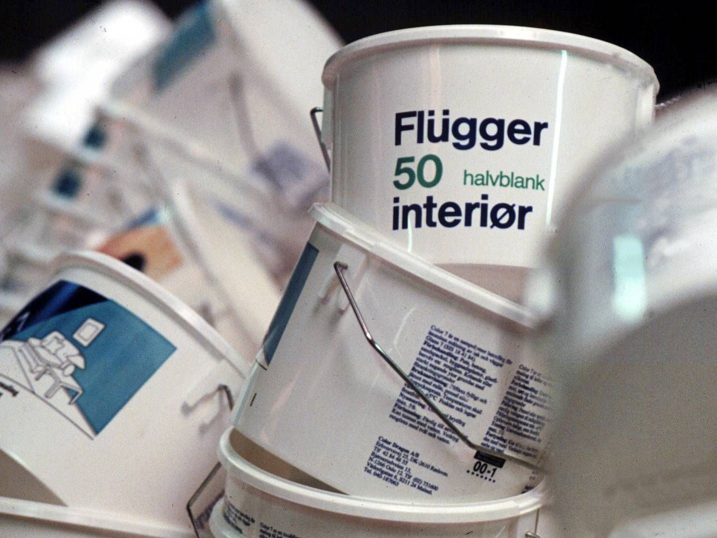 Malingkoncernen Flügger forventer nu en indtjening mellem 50 og 80 mio. kr. mod tidligere mellem 100 og 150 mio. kr. | Foto: Ulrich Borch
