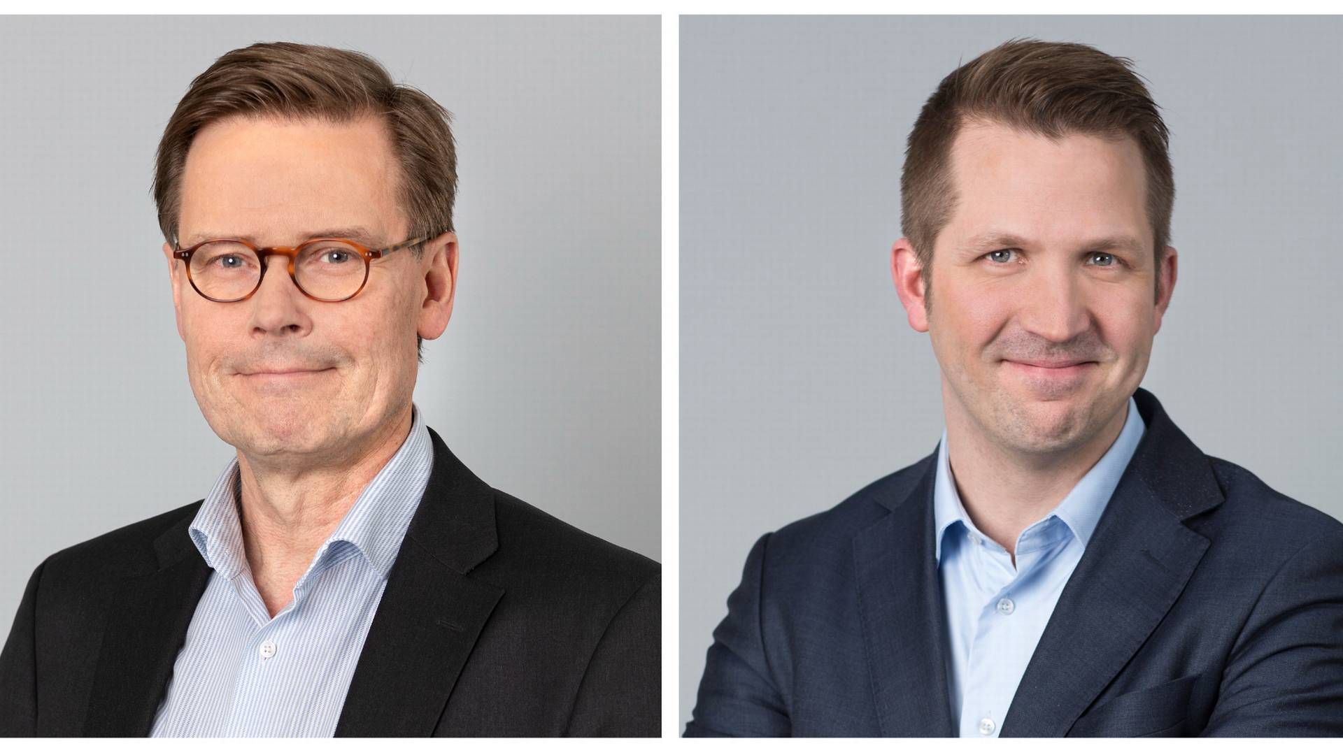 Mika Heikkilä (l.), CFO and Iikka Kuosa (r.), SVP, Products & IT at Finland's S-Bank. | Photo: PR S-Bank.