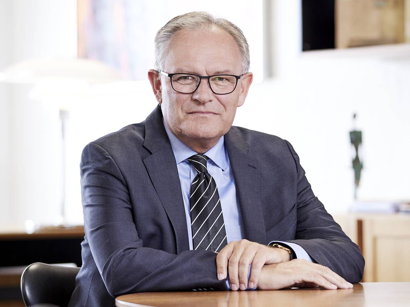 Jan Ulsø Madsen, adm. bankdirektør hos Vestjysk Bank. | Foto: PR/Vestjysk Bank