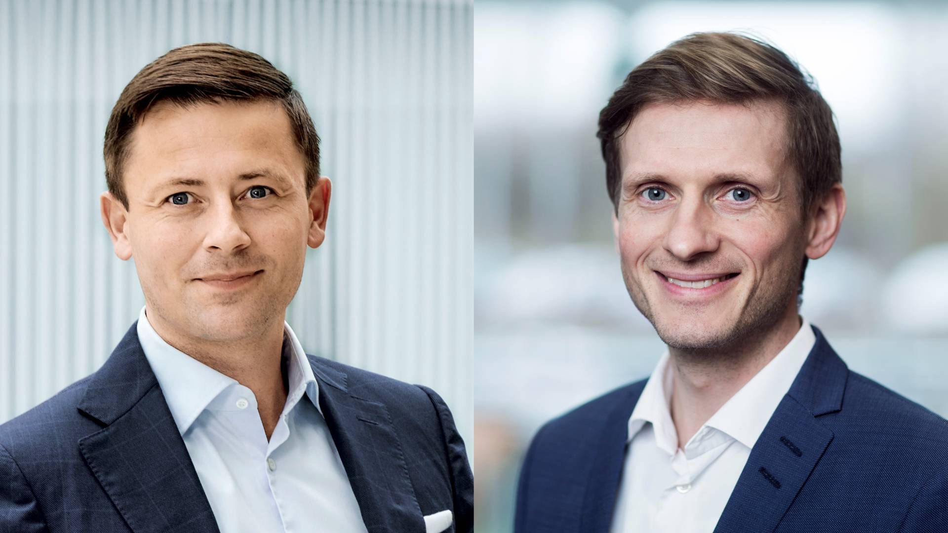 Philip Jagd, head of Equity at Sampension and Christian Kjær, head of Liquid Markets at ATP. | Photo: PR/ Sampension, ATP