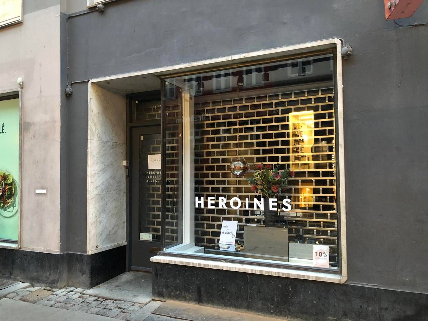 Heroines havde indtil konkursen seks butikker i og omkring hovedstaden. Selskabet åbnede sin første butik i 2017 i Pilestræde i midten af København. | Foto: Alexander Thorup