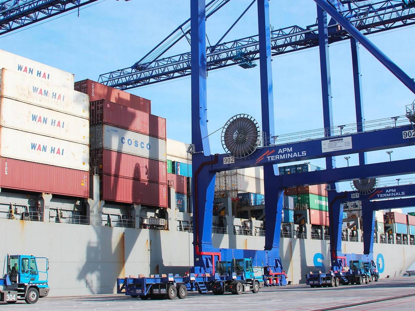 APM Terminals has been struck by a ransomware attack in the Puerto Quetzal terminal in Guatemala, according to Danish media. | Photo: APM Terminals