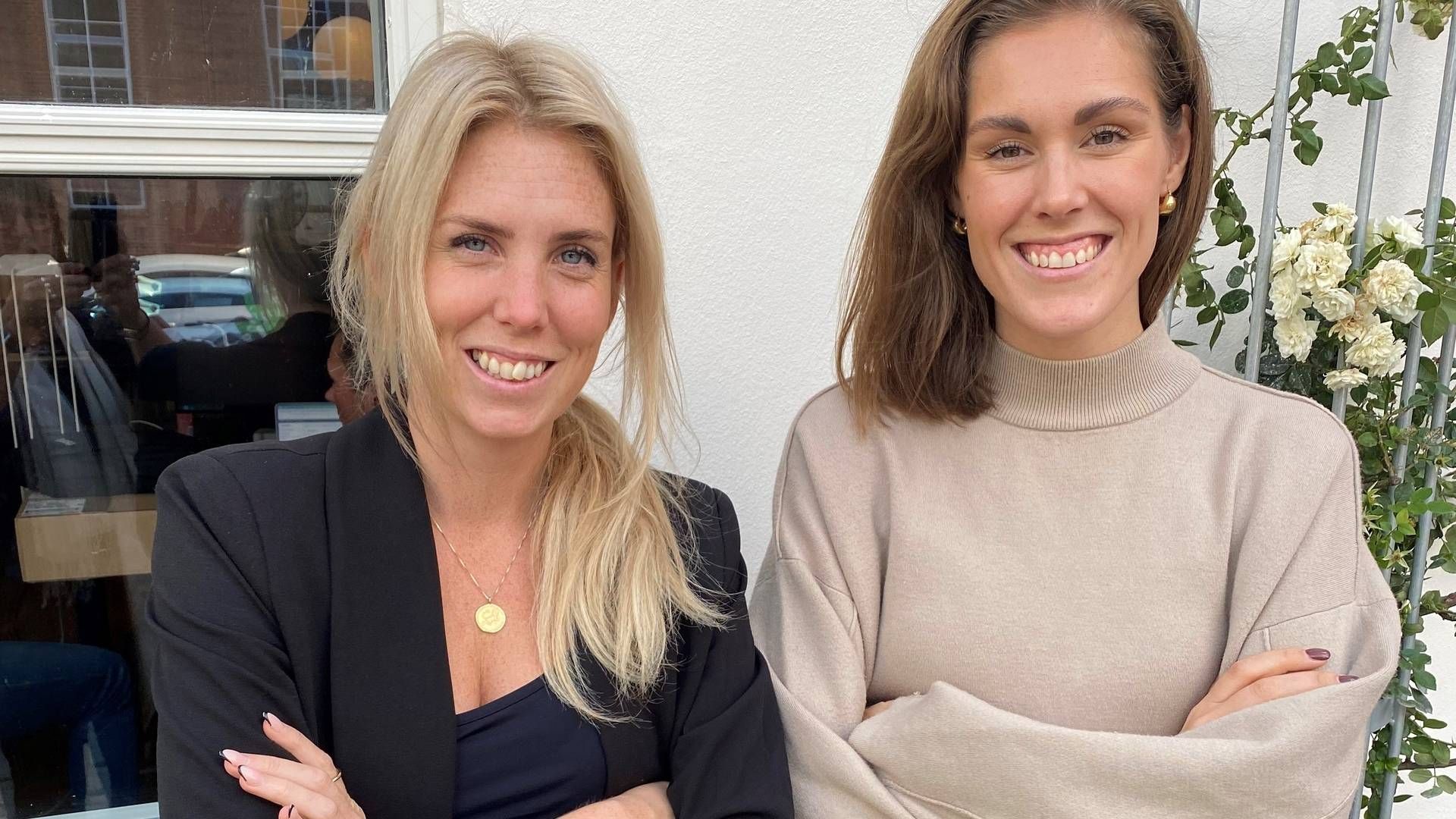 Mikaela Pedersen (tv.) og Amanda Enocksson Gyllenberg, der begge er partnere i det svenske såkaldte venture studio Vntrs | Foto: Vntrs / PR