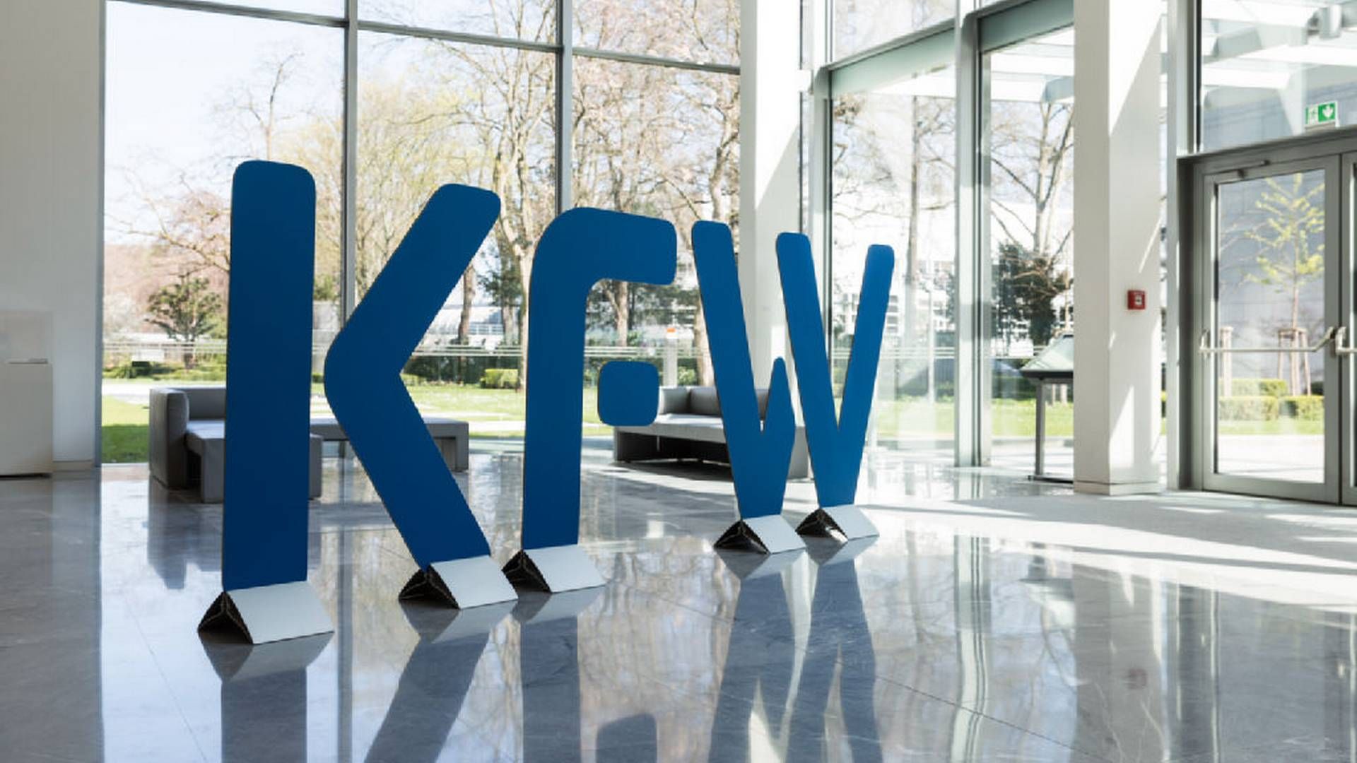 Das KfW-Logo | Foto: KfW-Bildarchiv / Thorsten Futh