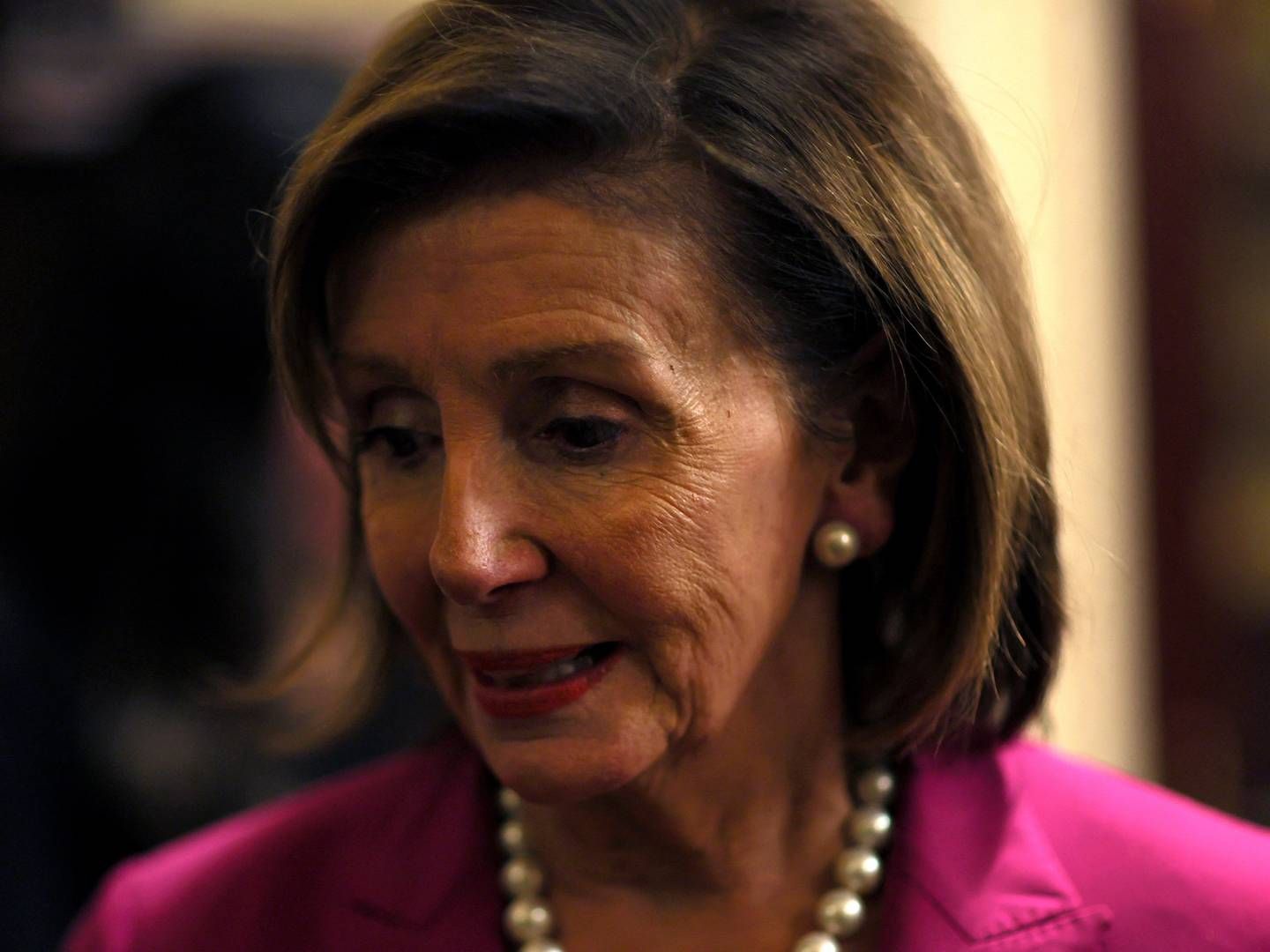 Formanden for Repræsentanternes Hus, Nancy Pelosi. | Foto: LEAH MILLIS/REUTERS / X90205