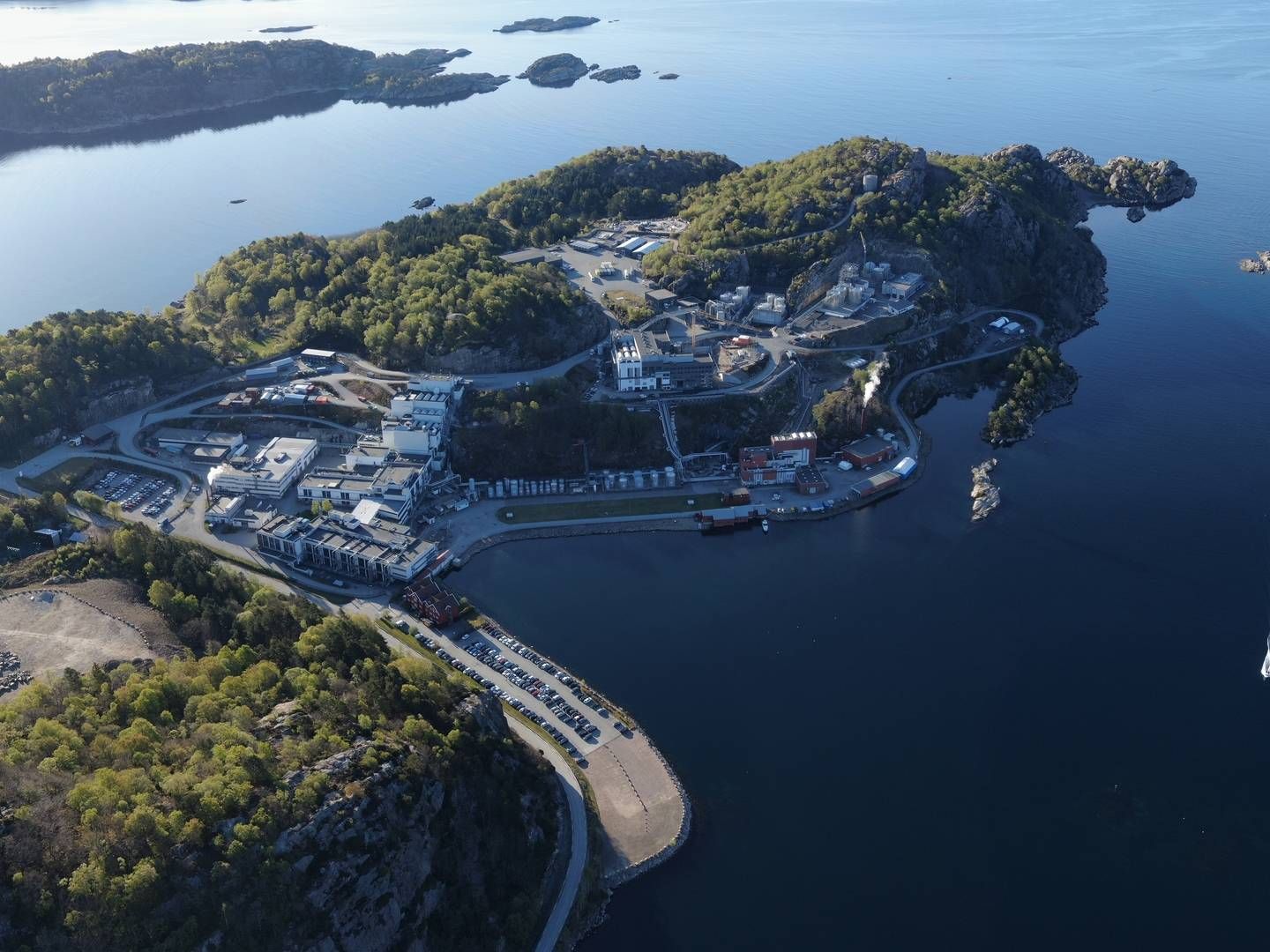 LOGISTIKK: For at GEs utvidede fabrikk ikke skal gå utover lokalbefolkningen, foreslår de nå overfor kommunen å utvide antallet felter på en veistrekning i nærheten. | Foto: GE Healthcare / PR