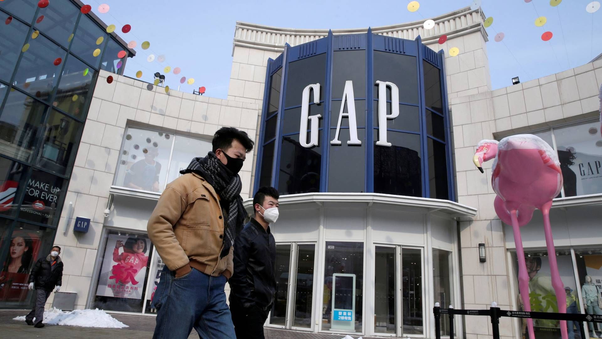 Tøjkoncernen Gap har for nylig fået ny topchef i Richard Dickson. | Foto: JASON LEE/REUTERS / X01757
