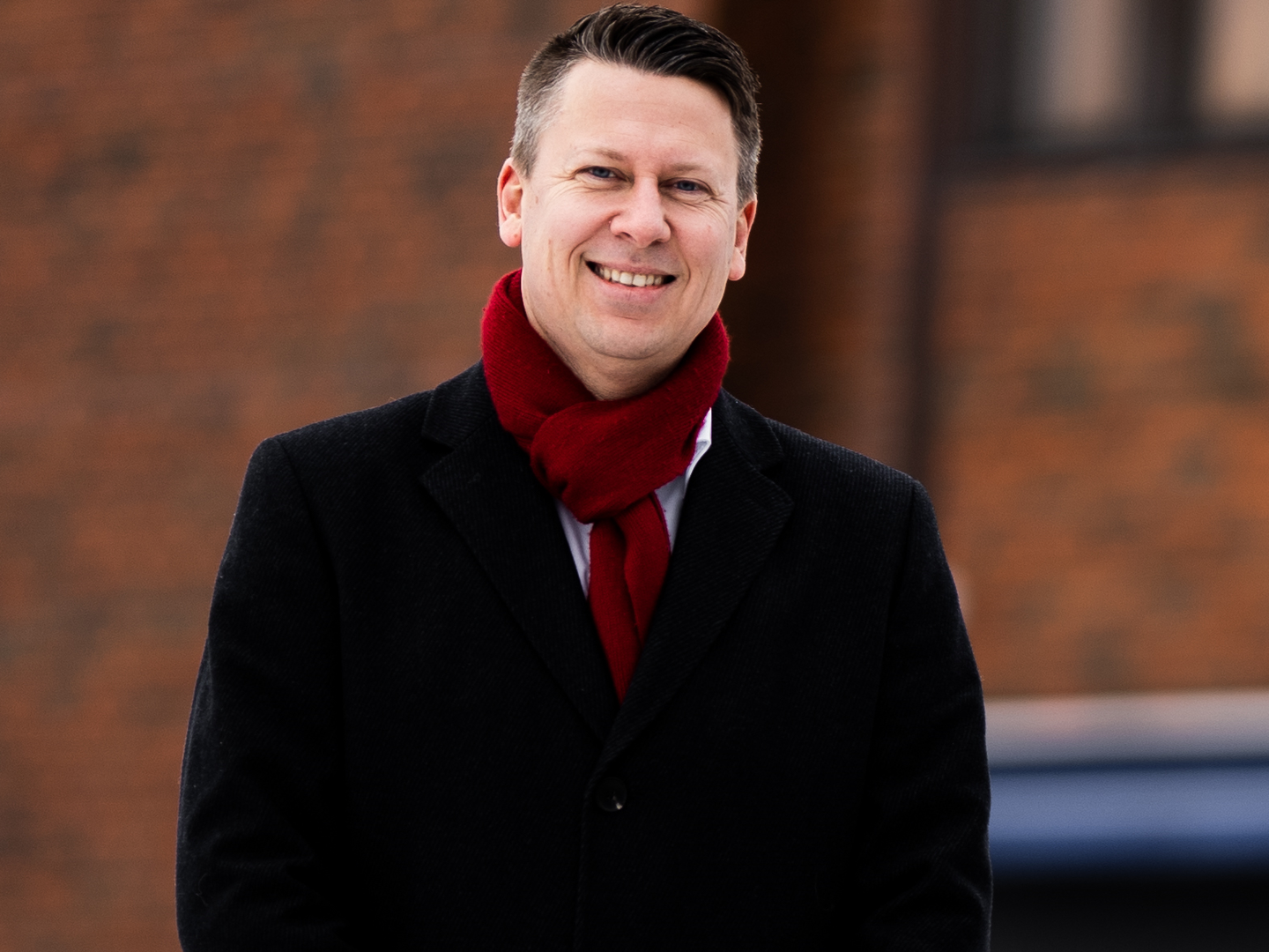 Lars Andre Dingstad-Eriksen er adm. dir. i Trøgstad Sparebank. | Foto: Jonas Ingstad