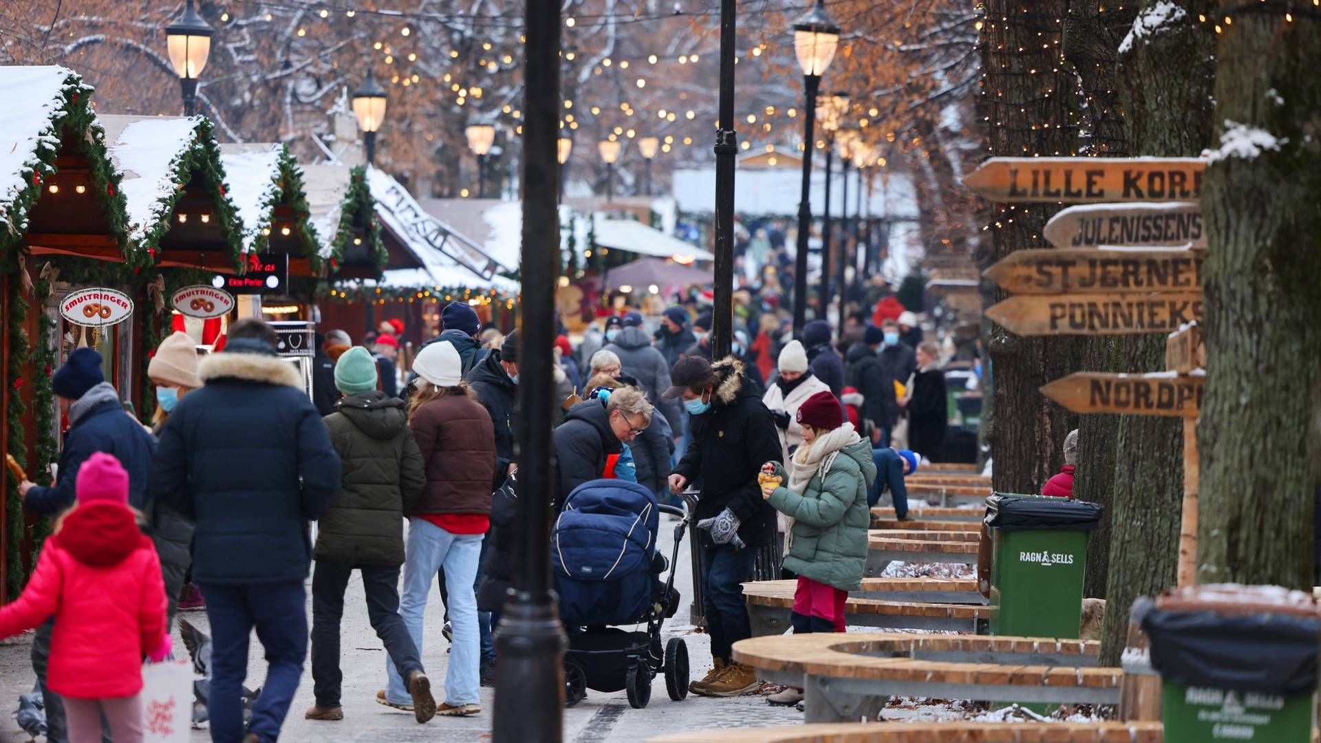 HANDEL: Det knytter seg stor spenning til julehandelen i Oslo i år. Tall fra DNB viser nemlig solid nedgang i sentrumshandel. | Foto: Ørn E. Borgen / NTB