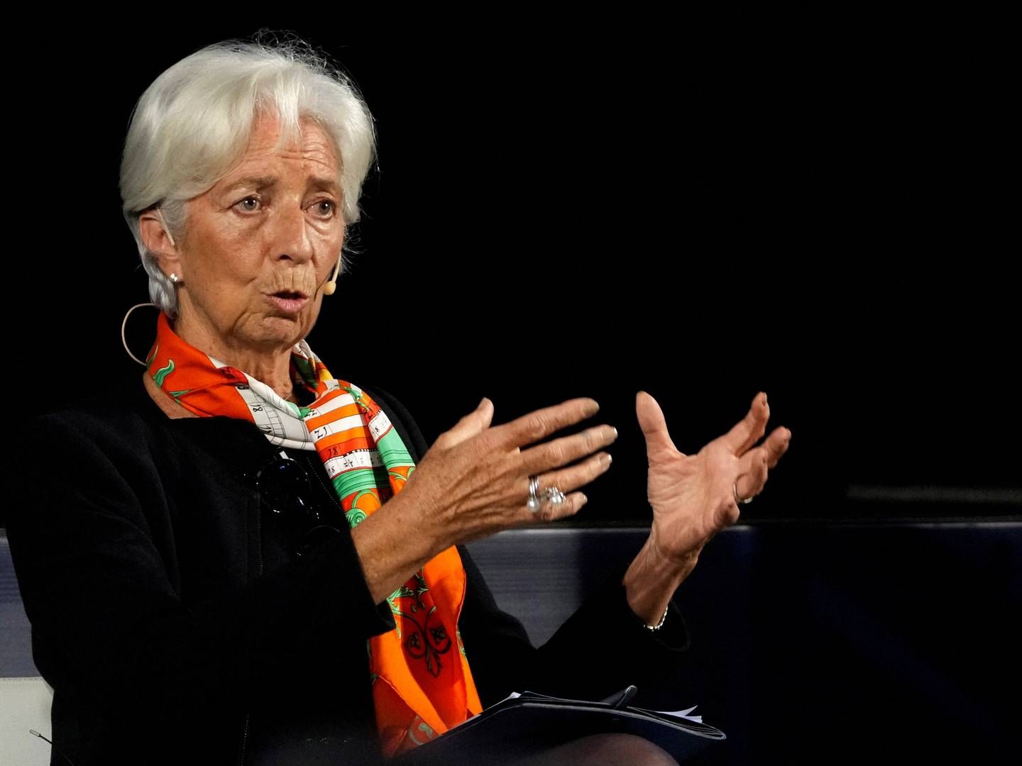 Christine Lagarde, formand for Den Europæiske Centralbank. | Foto: Ints Kalnins/Reuters/Ritzau Scanpix