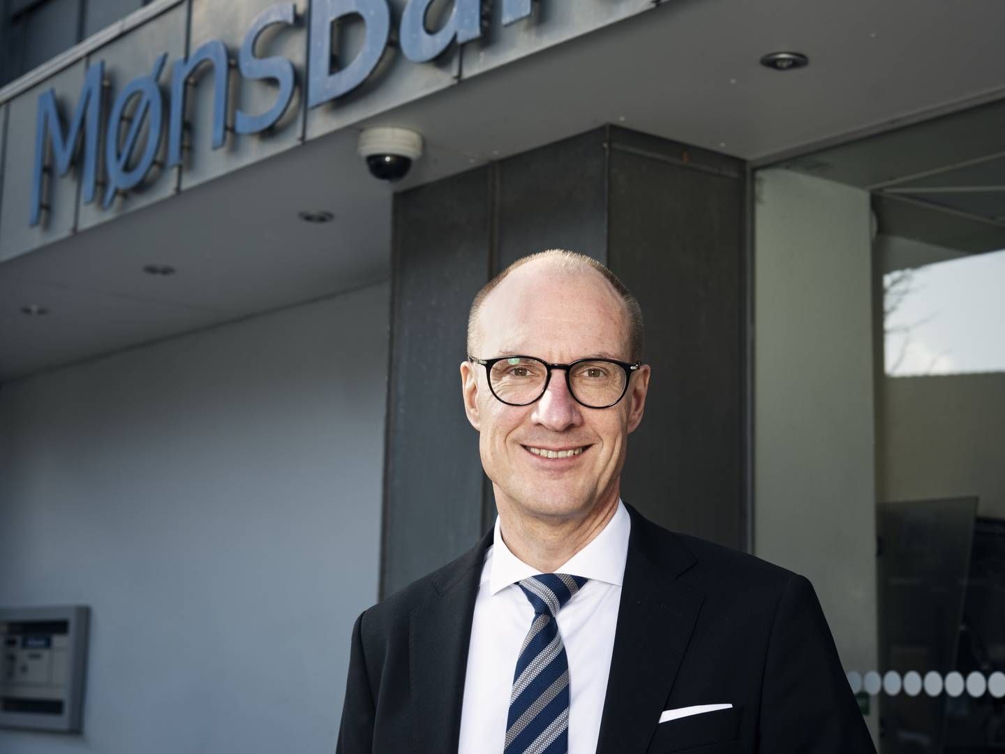 Per Sjørup Christiansen er adm. direktør i Møns Bank. | Foto: Møns Bank / PR/Str